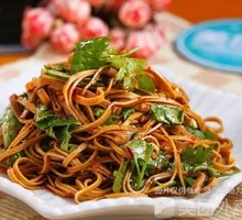 Spiced Tofu Skin Salad