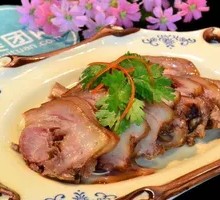 Cold-mixed pig's head meat