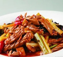 Stir-fried Pork Kidney with Aromatic Oil