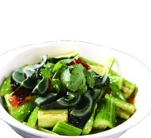 Century Egg Cucumber Salad