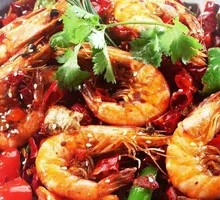 Spicy Stir-Fried Shrimp