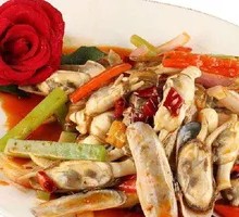 Scallion and Ginger Clams