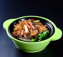 Fragrant Tofu and Preserved Meat Baozi Rice