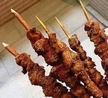 Lamb Skewers with Red Willow