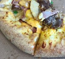 Teriyaki Beef and Potato Pizza