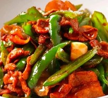 Young Man's Pepper and Pork Stir-fry