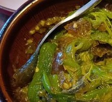 Spicy Pepper and Century Egg Mix