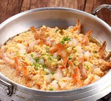 Scallion-Stewed Shrimp