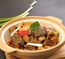 Softshell Turtle and Rooster Stew