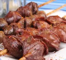 Chicken Gizzard Skewers
