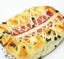 Melted Cheese Hot Dog