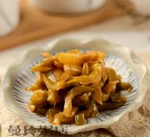 Pickled Mustard Greens Strips