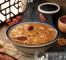 Walnut Red Date Longan Porridge