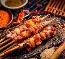 Special Red Willow Lamb Skewers