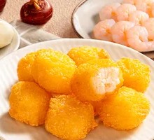 Golden Crabapple Shrimp Balls