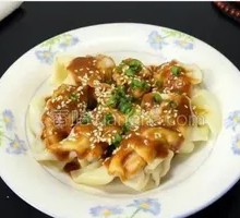Fresh Pork Dumplings Dry Tossed