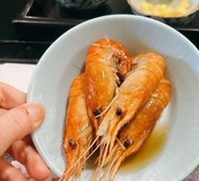 HuaDiao Steamed Shrimp