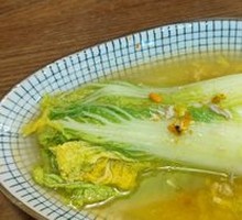 Crab Paste with Baby Bok Choy