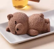 Chocolate Raspberry Bear Cake