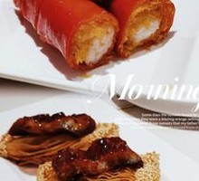 Crispy Shrimp Red Rice Noodle Roll