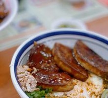 Thick Duck Liver Pan-Fried Egg Rice