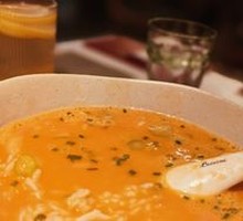 Lobster Seafood Rice Soup