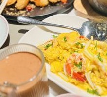 Truffle Egg Stir-Fry with Shrimp