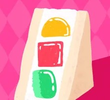 Summer Party Coconut Milk Sandwich