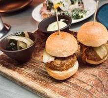 Iberian Pork and Foie Gras Burger
