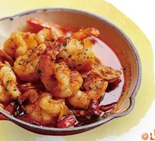 Oil-Infused Garlic Shrimp