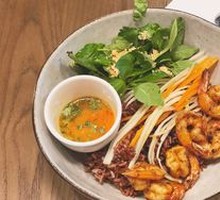Thai Shrimp Bowl with Spicy Lime Water