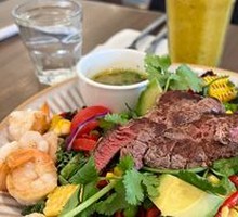 Vibrant Veggie Beef Salad