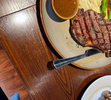 Grilled Grain-Fed Ribeye Steak