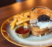 Beef Tail Grilled Cheese Sandwich
