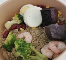 Fitness Lover's Kyoto Quinoa Shrimp Bowl