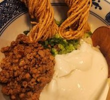 Braised Pork Noodle with Tofu Pudding