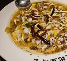Classic Black Fish with Sour Cabbage