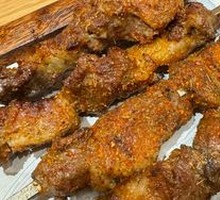 Skewered Lamb