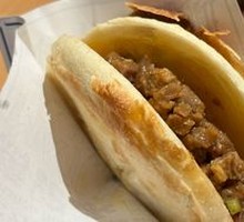 Lamb Skewers in Flatbread