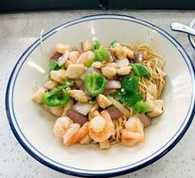 Chicken and Shrimp Stir-Fry