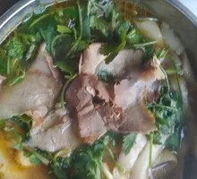 Beef Offal Stir-Fried Knife-Sliced Noodles