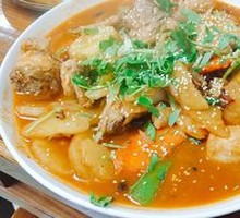 Big Plate Chicken with Noodles