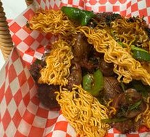 脆脆拉面爆鸡胗