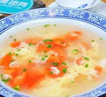 Tomato Egg Drop Soup
