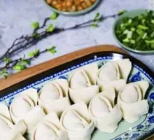 Fresh Century Egg Dumplings