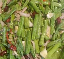 Eggplant and Green Bean with Shredded Pork