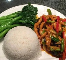 Fish-Flavored Shredded Pork Rice