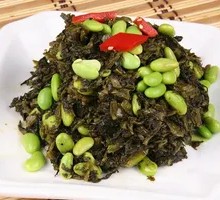 Salted Vegetable and Edamame