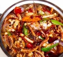 Dry Pot Mixed Fish