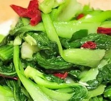 Garlic Stir-Fried Greens